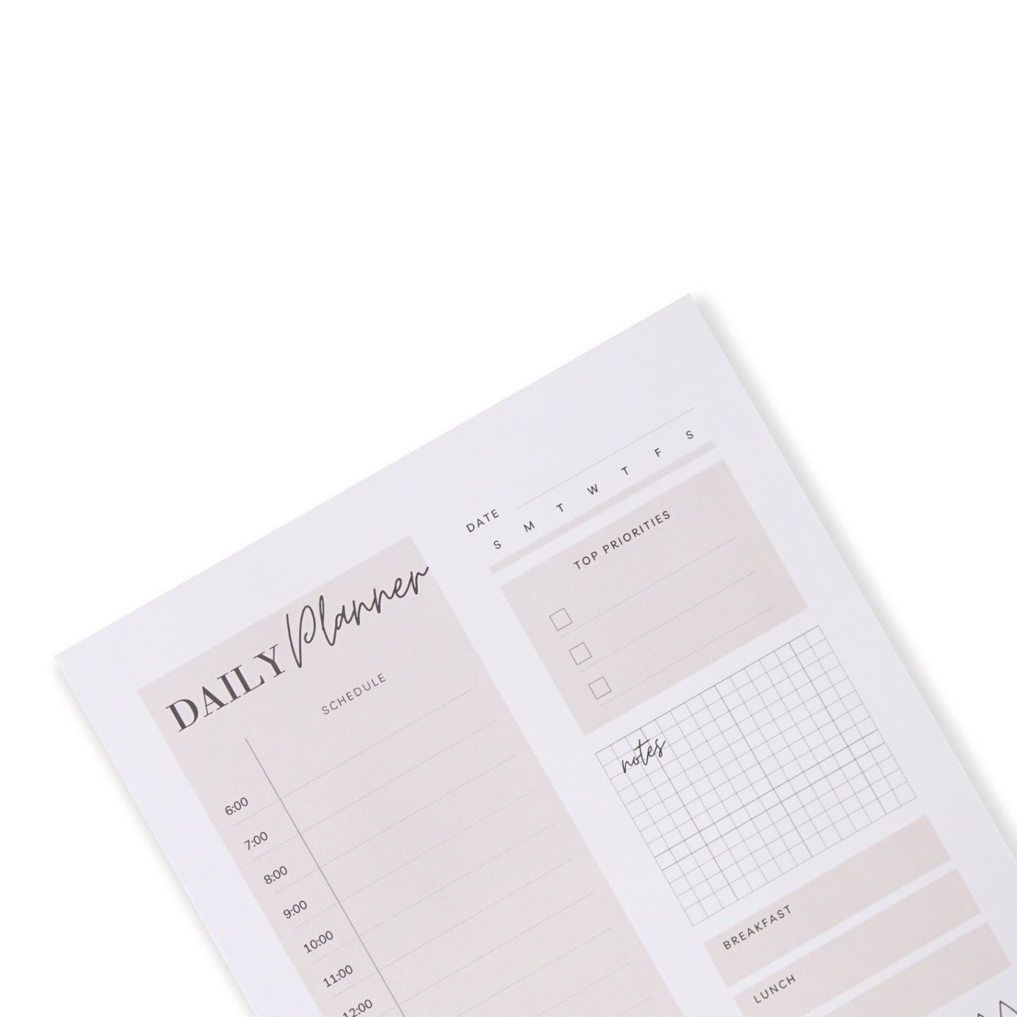 Bodhi Daily Planner