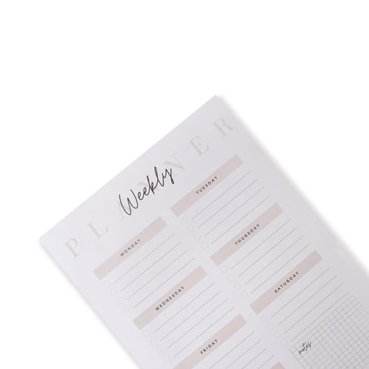 Bodhi Weekly Planner - White