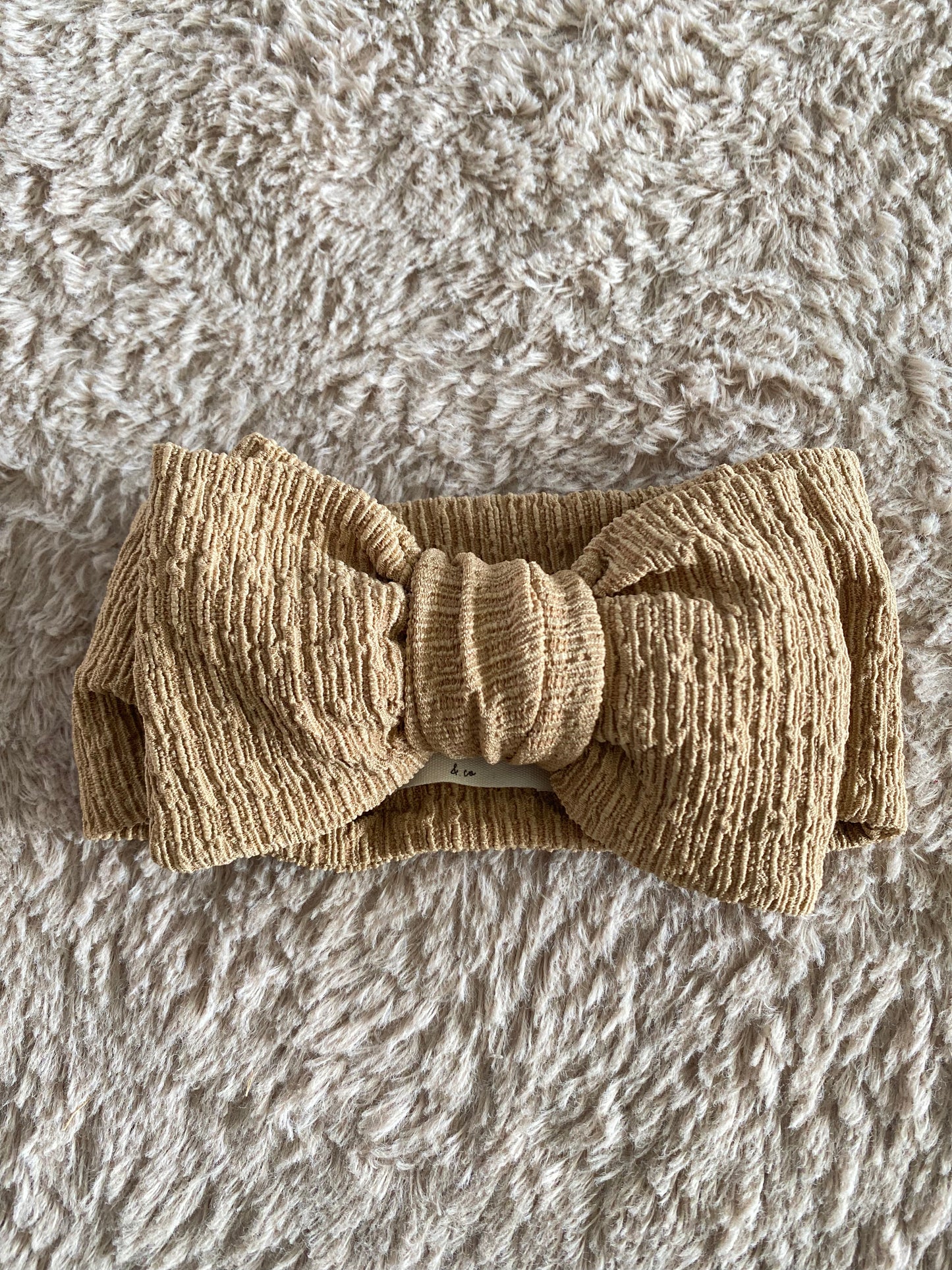 Baby G Large Bow Headband