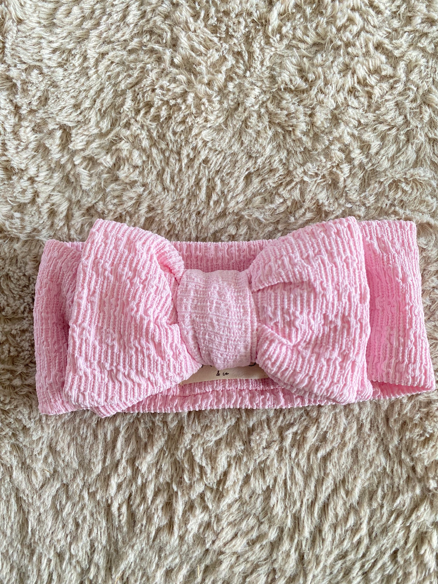 Baby G Large Bow Headband