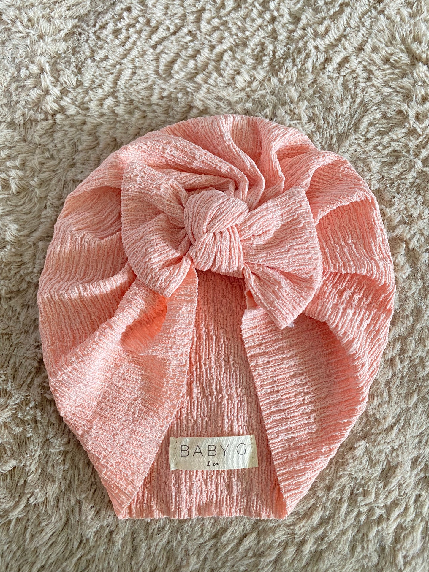 Baby G Bow Turban