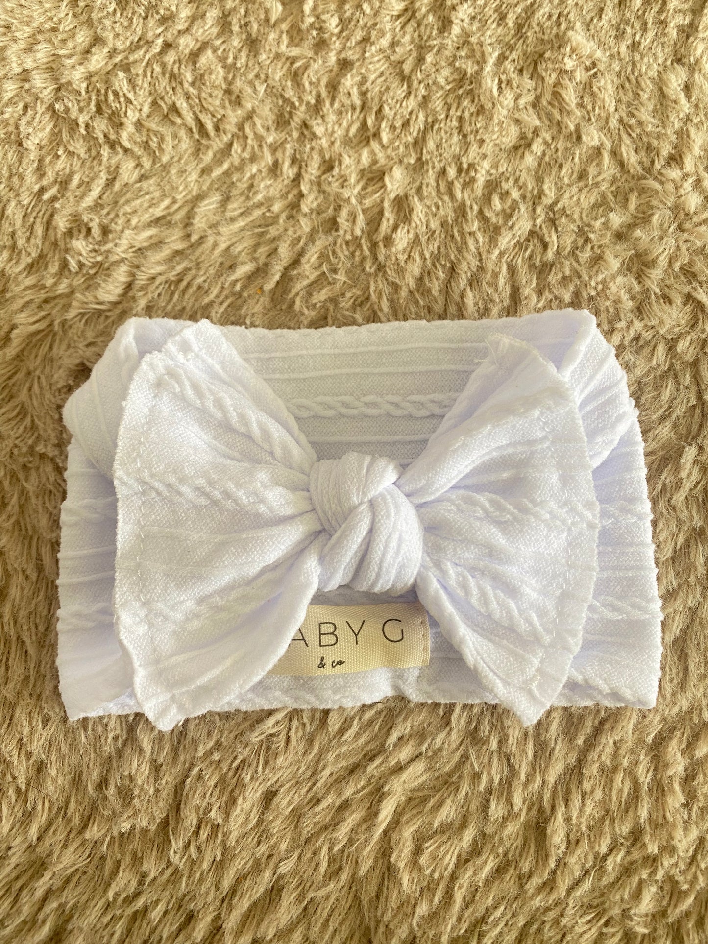 Baby G Super Soft Headband - Solid Colour