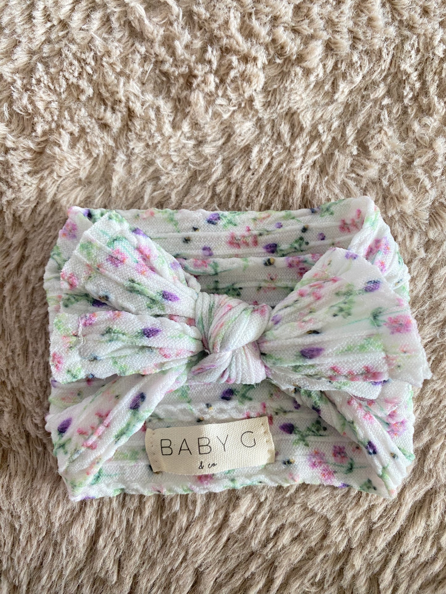 Baby G Super Soft Headband - Pattern