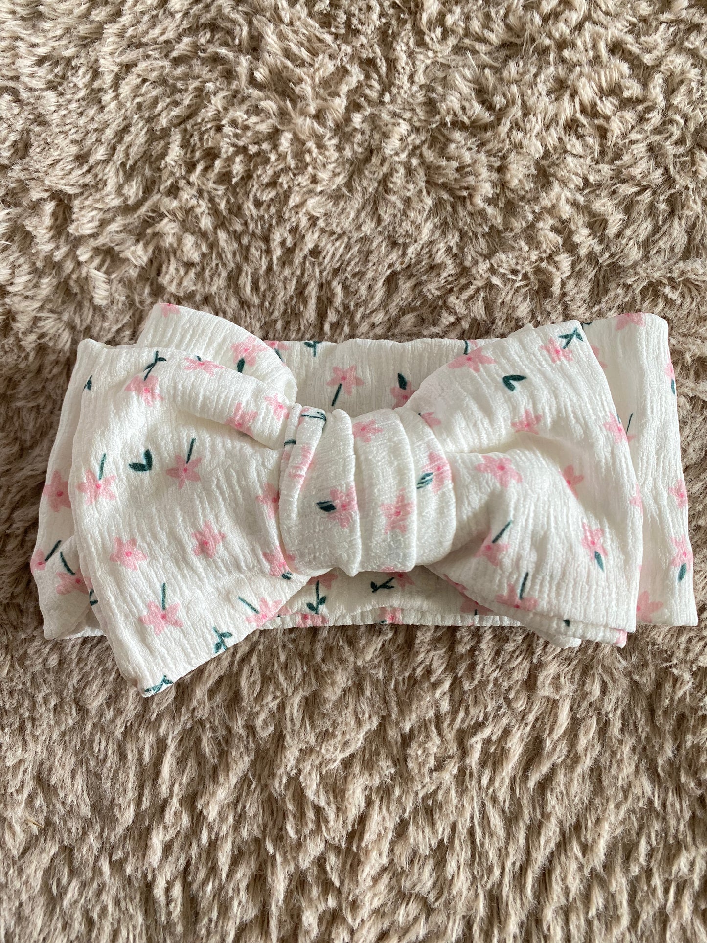 Baby G Large Bow Headband