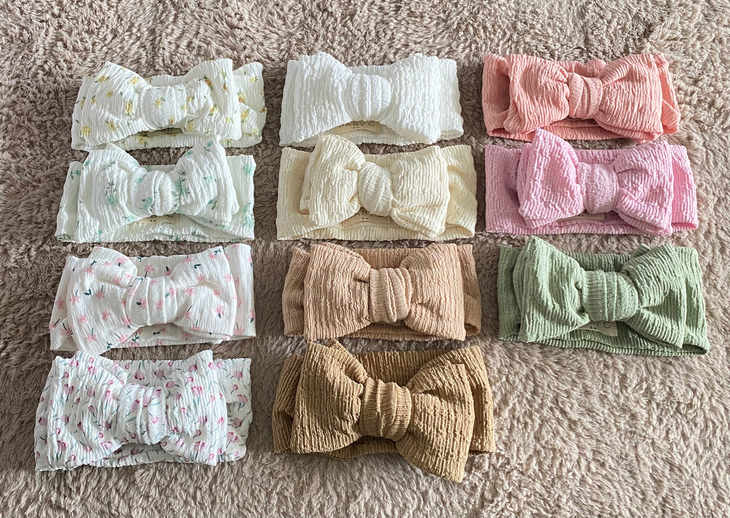 Baby G Large Bow Headband