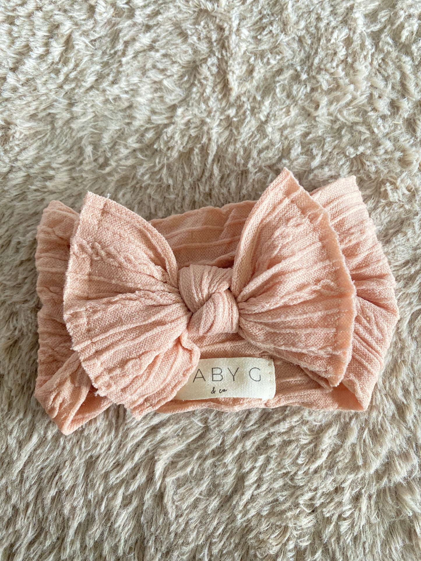 Baby G Super Soft Headband - Solid Colour