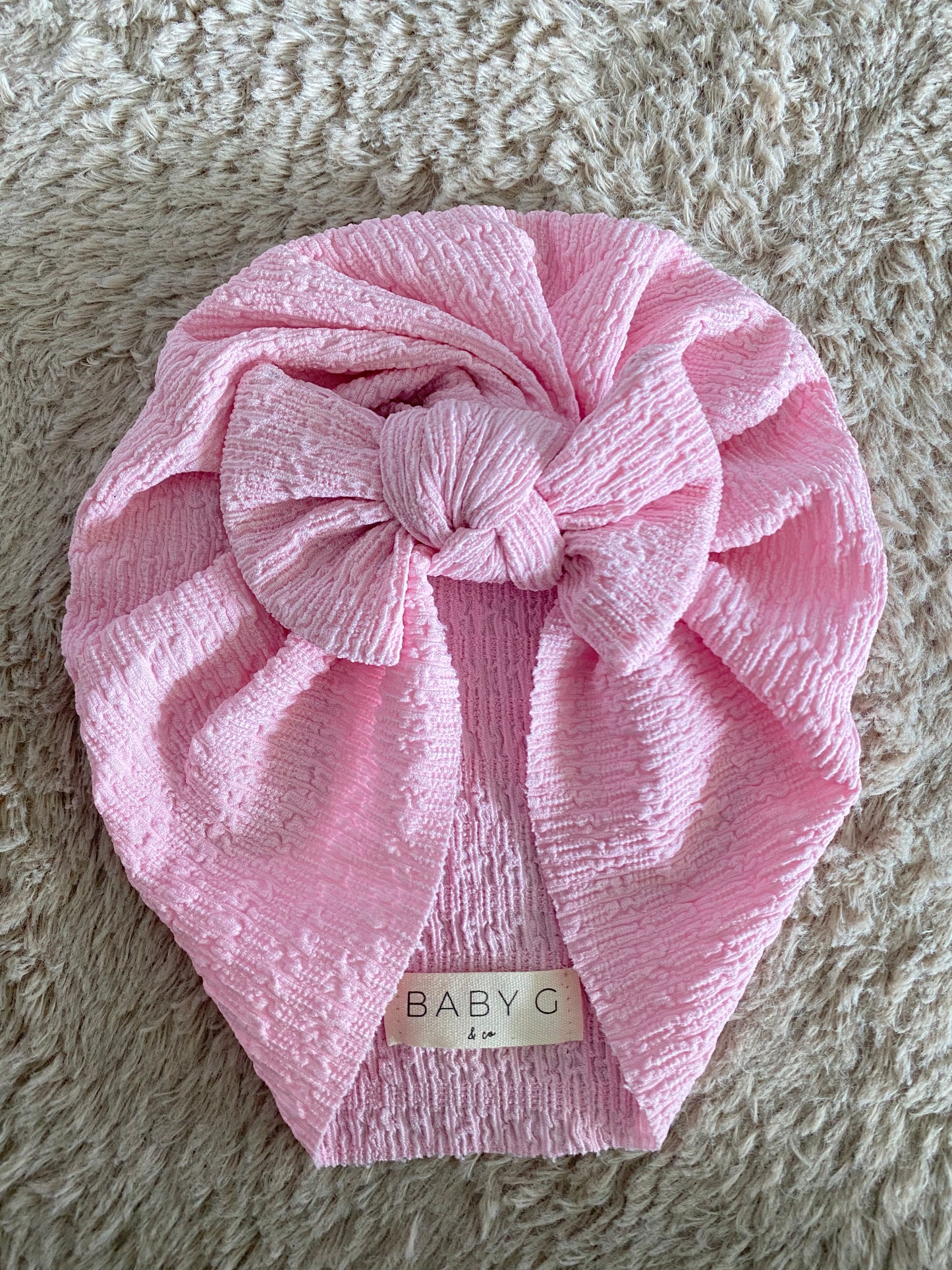 Baby G Bow Turban