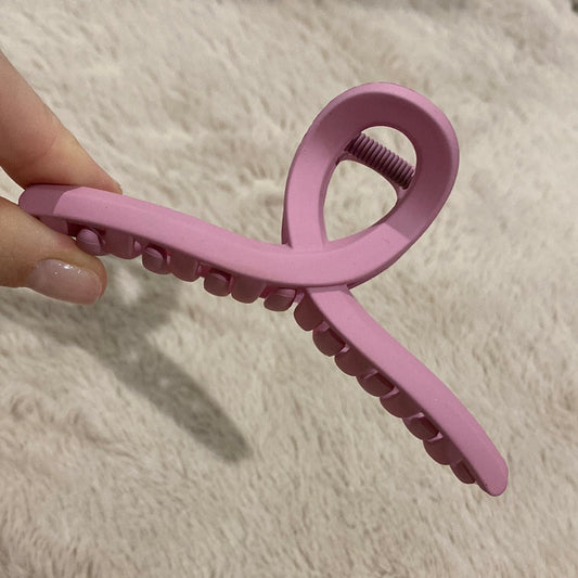 Twist Hair Claw - Pink