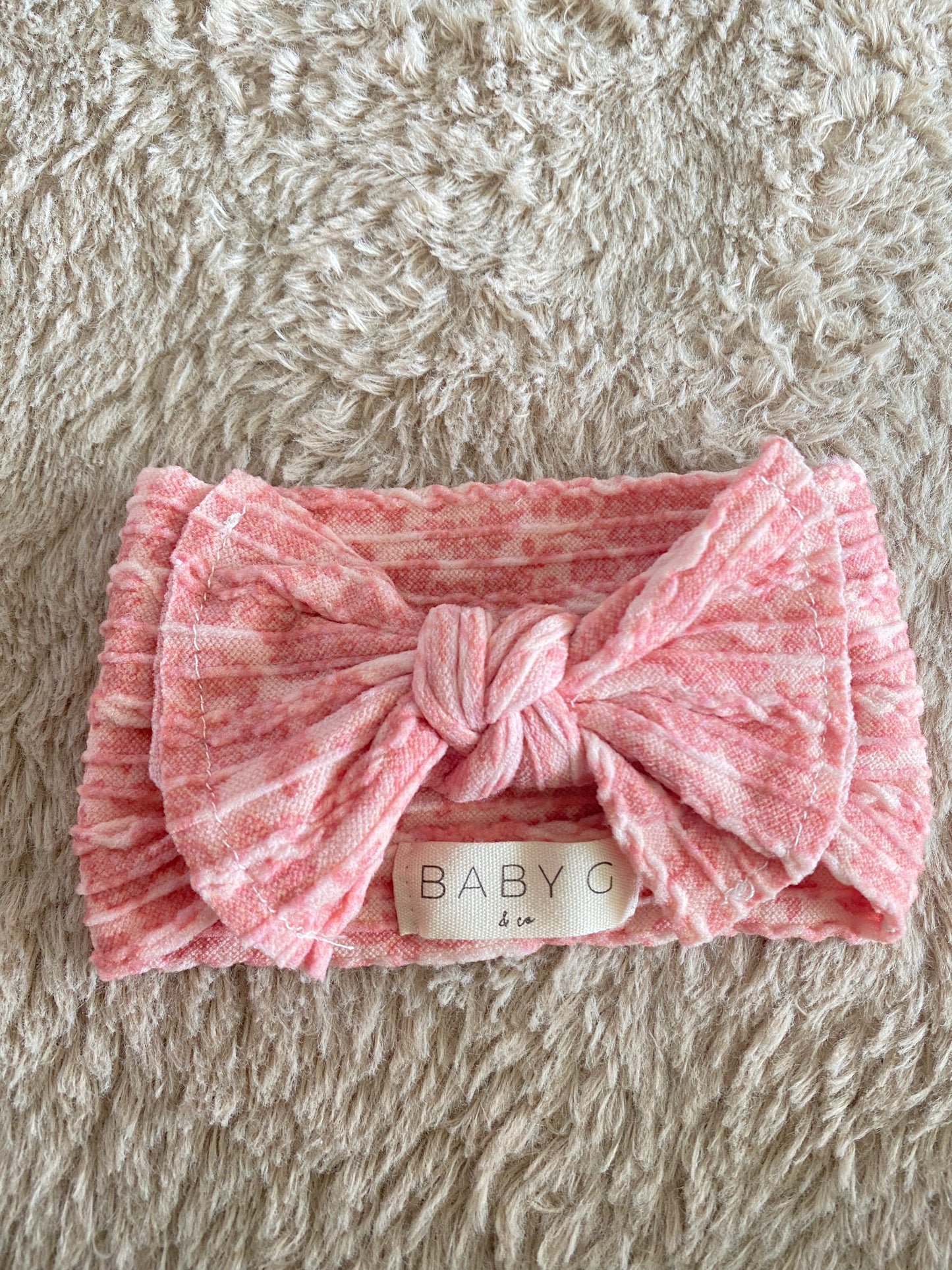 Baby G Super Soft Headband - Pattern