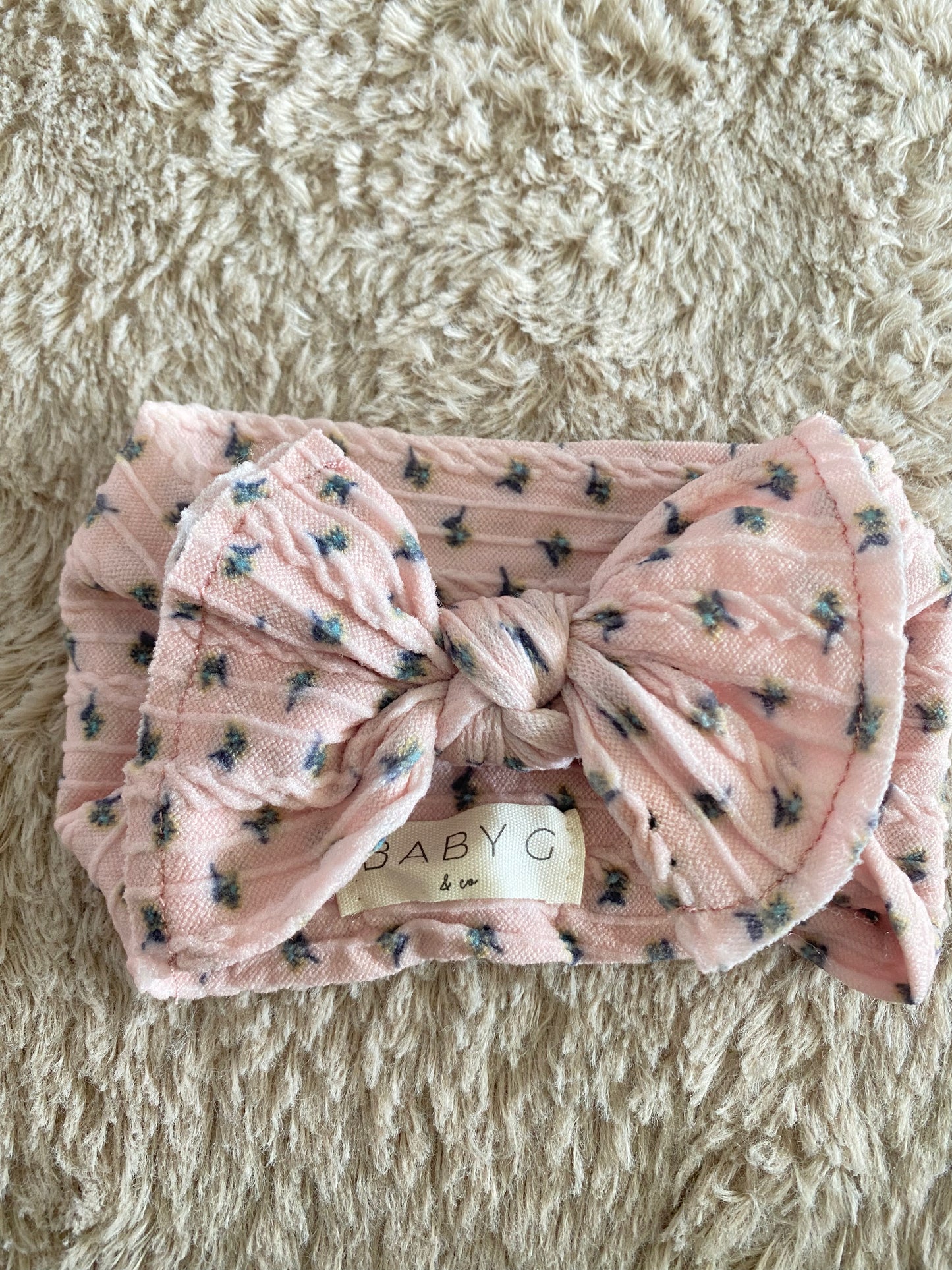 Baby G Super Soft Headband - Pattern