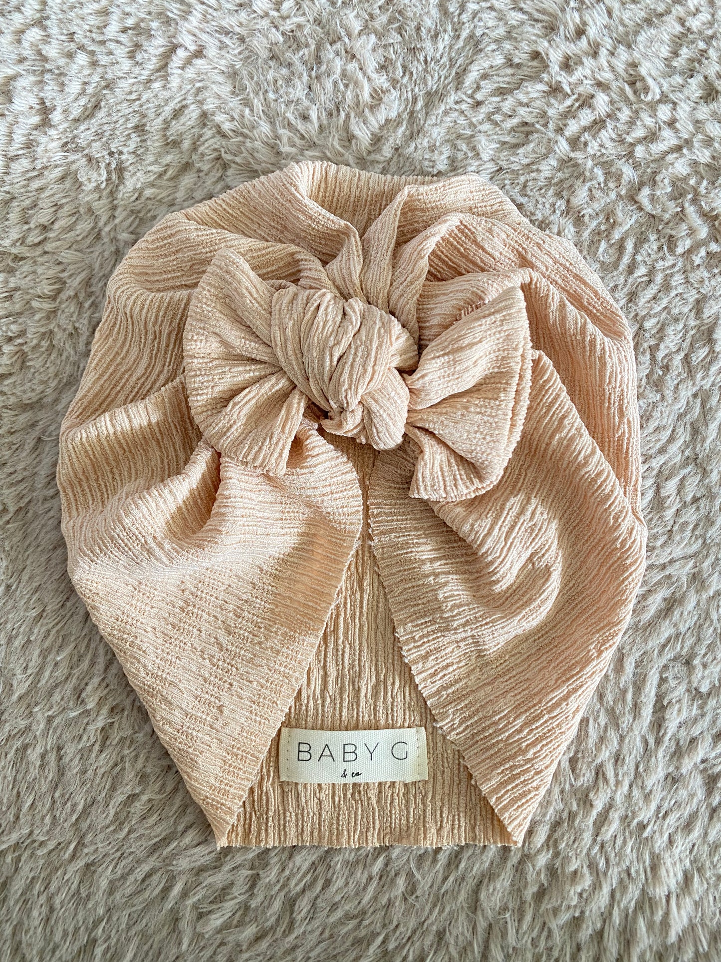 Baby G Bow Turban