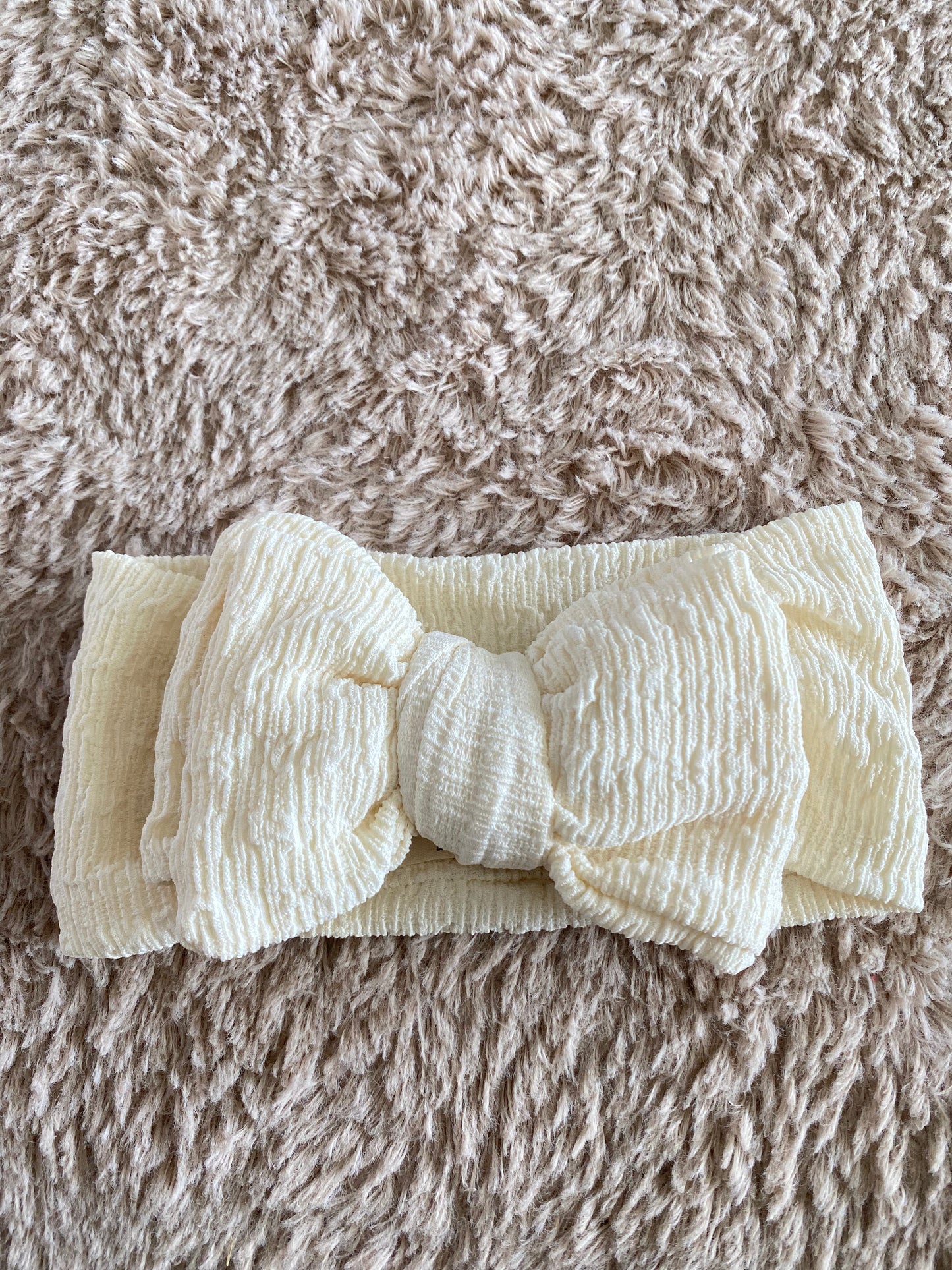 Baby G Large Bow Headband