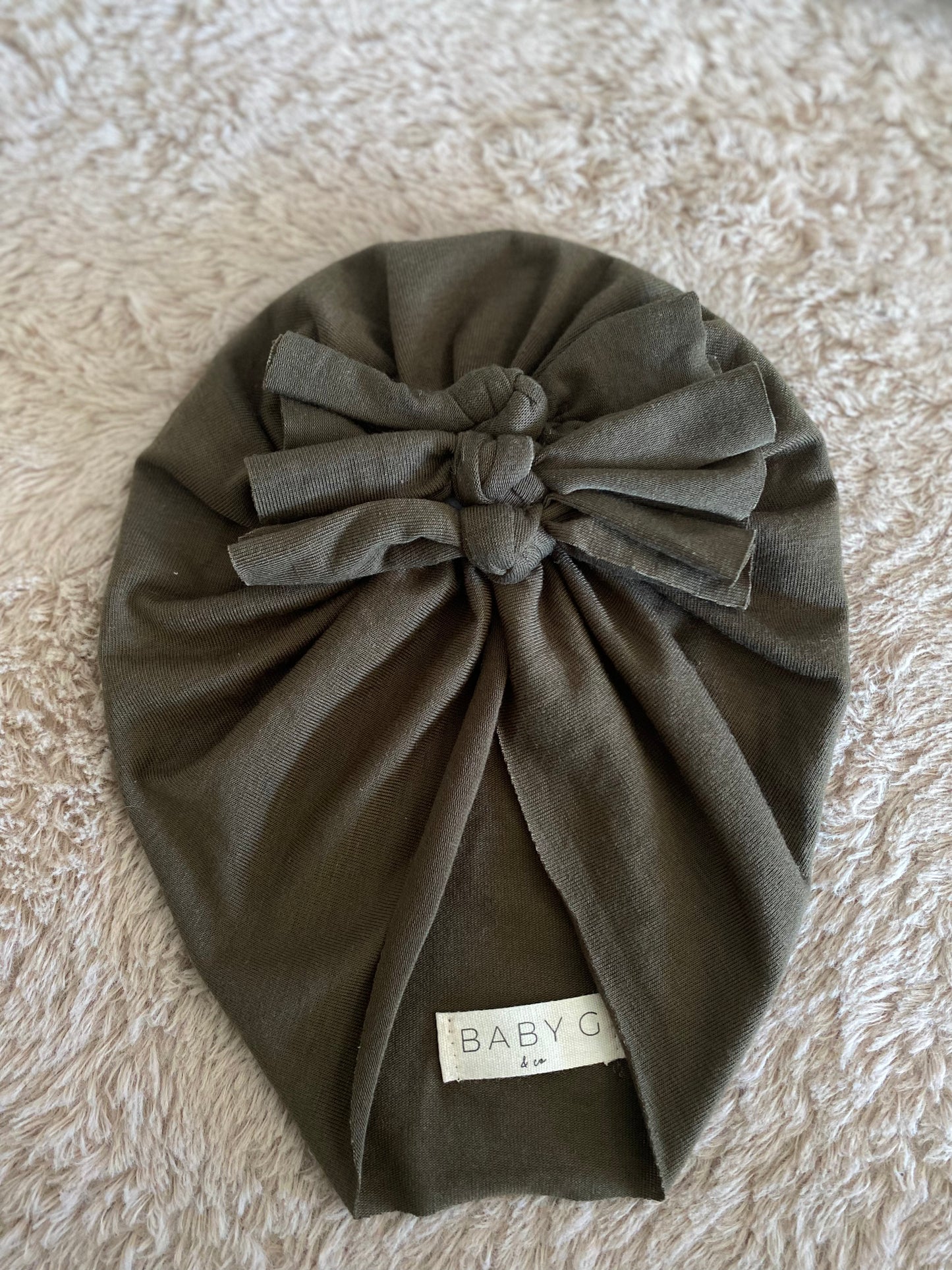 Baby G Tripple Knot Turban