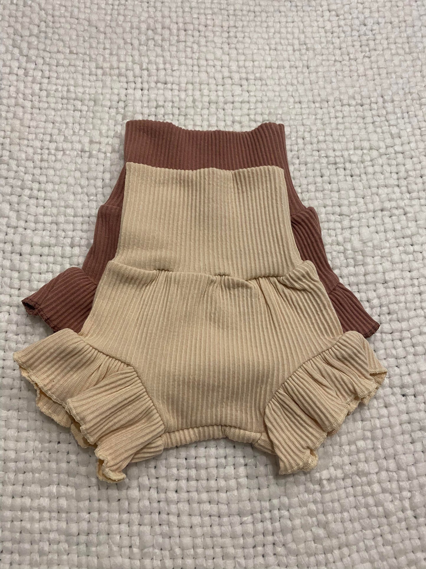 Millie Frill Set - Beige